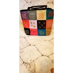 handmade patch work purse.